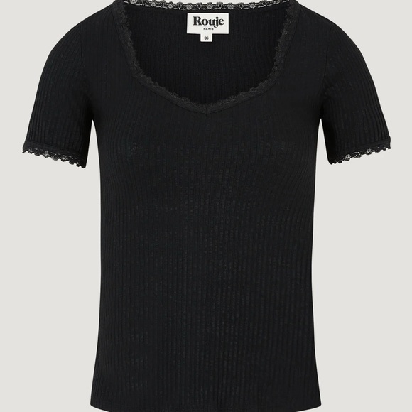 rouje giuia t-shirt, size 34 - Picture 3 of 6